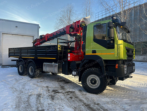 Бортовой автомобиль AMT 632944 с КМУ + буровая установка HORYONG HRS216