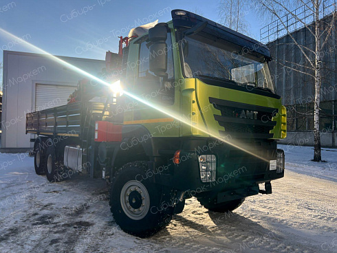 Бортовой автомобиль AMT 632944 с КМУ + буровая установка HORYONG HRS216